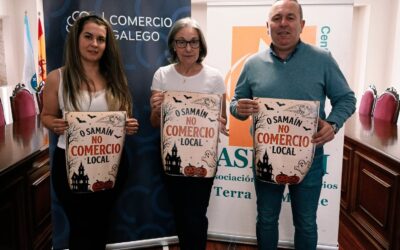 ASETEM e o Concello de Melide animan o Samaín no comercio local con lambetadas para os máis pequenos e 350 euros en sorteos